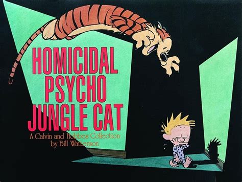 Full Download Calvin And Hobbes Homicidal Psycho Jungle Cat Bill Watterson 