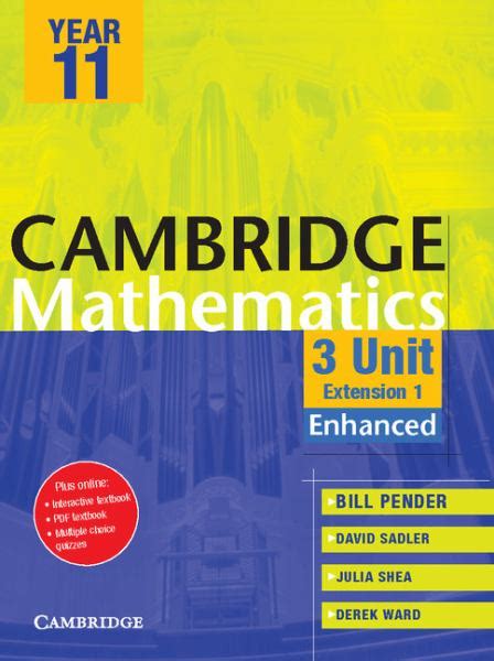 Cambridge 3 Unit Mathematics Year 11 Textbook Solutions