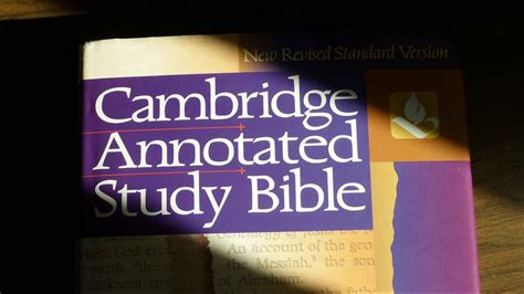 Cambridge Annotated Study Bible Nrsv
