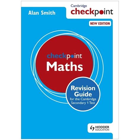Cambridge Checkpoint Maths Revision Guide For The
