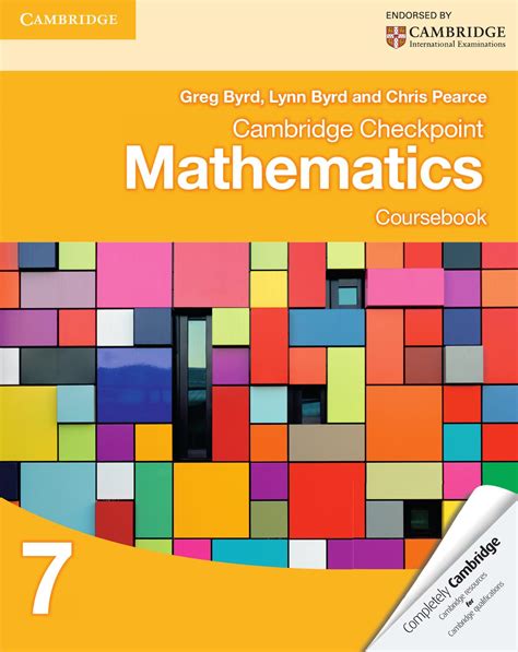 Cambridge Checkpoint Maths Year 7 Exam Papers