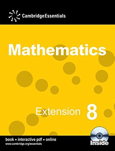 Cambridge Essentials Mathematics Extension 8 Answers
