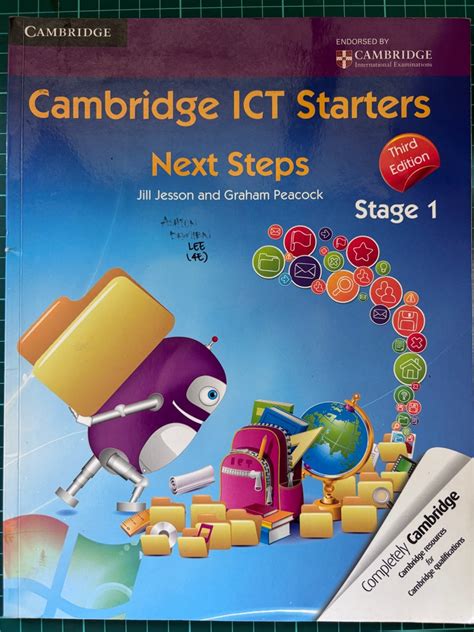 Cambridge Ict Starters Next Steps Microsoft Stage 1 By Jill Jesson