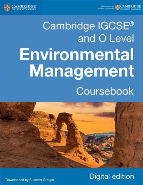 cambridge igcse environmental management