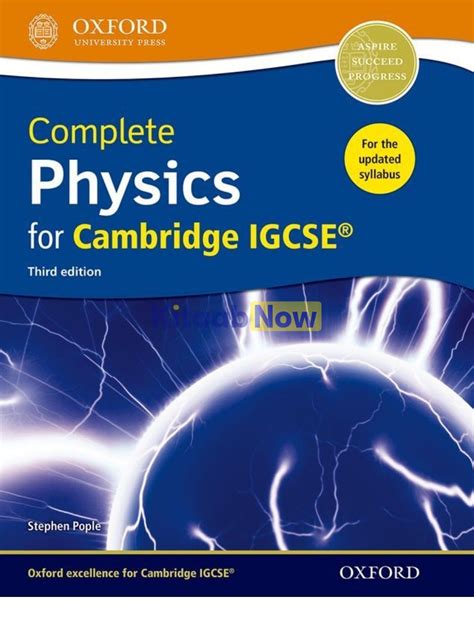 Cambridge Igcse Physics 3rd Edition Plus Cd