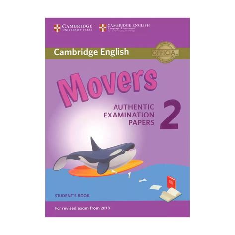 Cambridge Movers 2 Examination Papers From The University Of Cambridge Local Examinations Syndicate