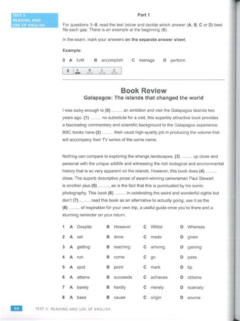 cambridge practice test peter may