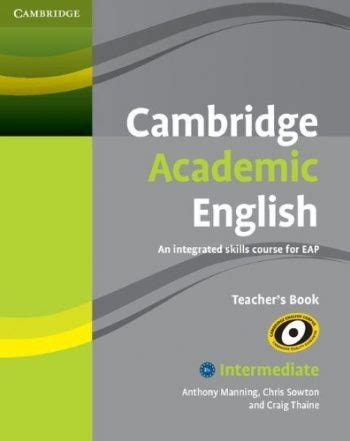 Read Cambridge Academic English B1 Intermediate Teachers Book 