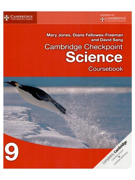 Read Cambridge Checkpoint Science Coursebook 9 Cambridge 