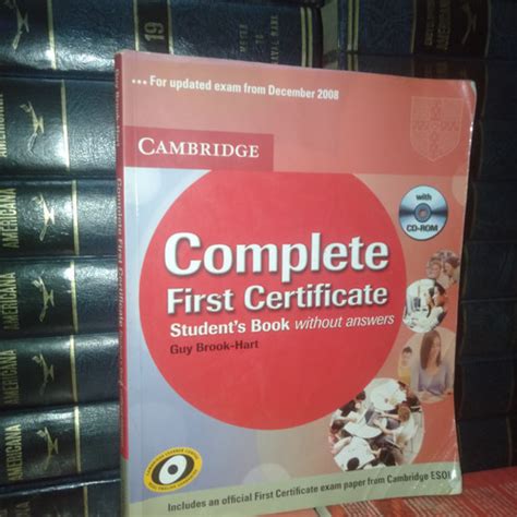 Read Online Cambridge Complete First Certificate Without Answers 