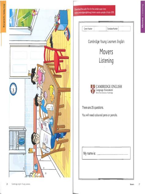 Full Download Cambridge Esol Movers Sample Papers 