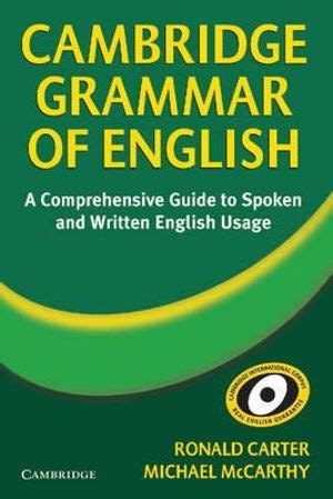 Read Cambridge Grammar Of English A Comprehensive Guide 
