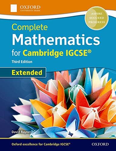 Read Online Cambridge Igcse Mathmatics Third Edition Answers Workbook 