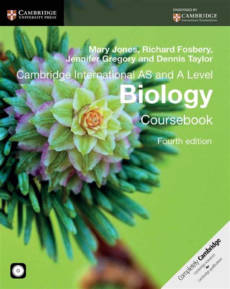 Read Cambridge International As And A Level Biology Coursebook With Cd Rom Cambridge International Examinations 