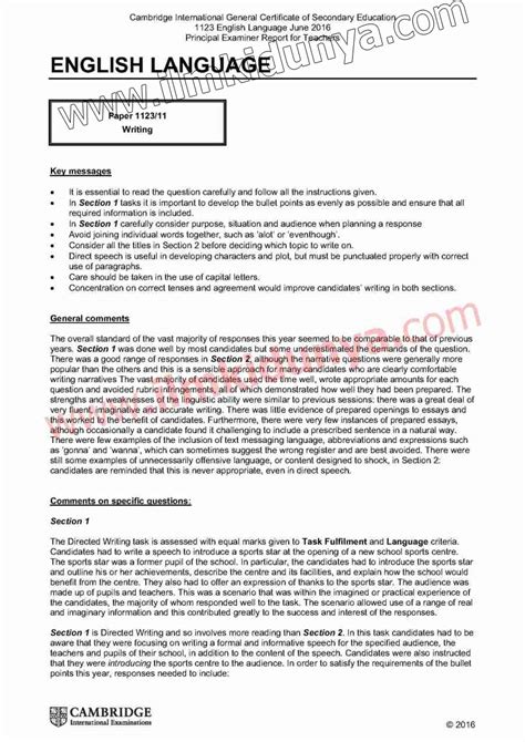 Full Download Cambridge O Level Past Papers English 