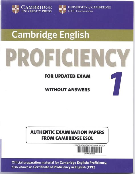 Read Online Cambridge Proficiency Past Papers 