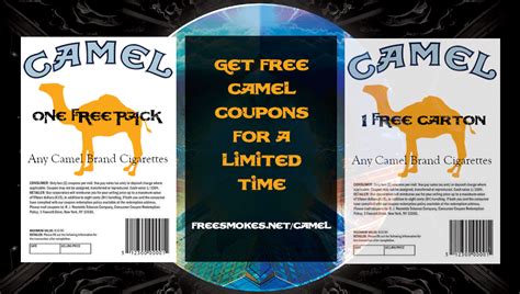 Camel Cig Coupons