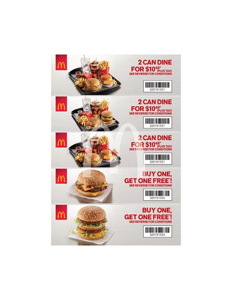 camelback beach coupons at mcdonalds