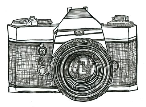 camera drawing retro Google Search Swipe File Pinterest Camera