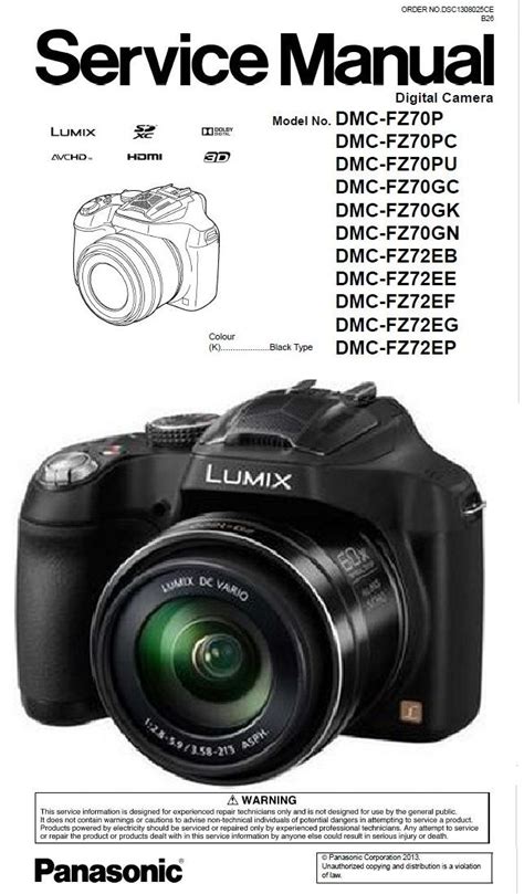 Camera Service Manual