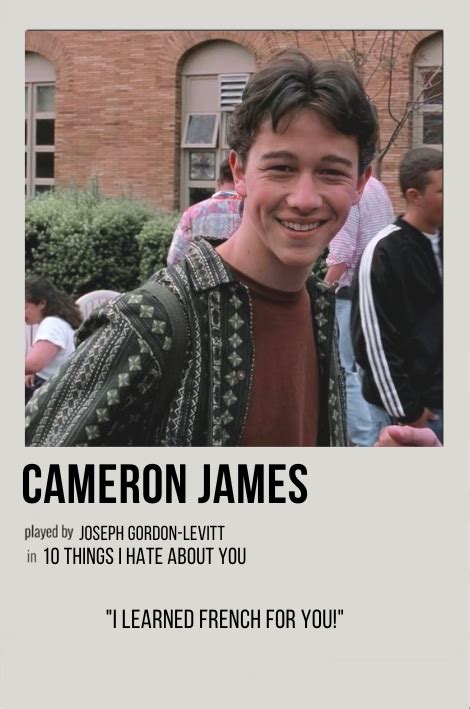 Cameron 10 Things I Hate