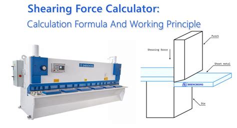 Cameron Shearing Calculation Tool
