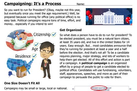 Campaigning Its A Process Icivics Answer Key