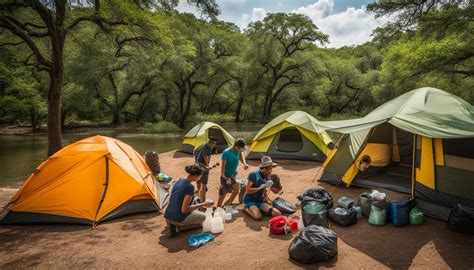 camping texas