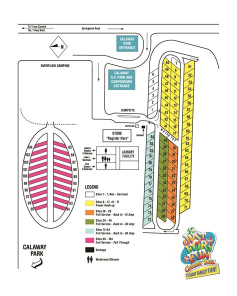 campsite Calaway Park