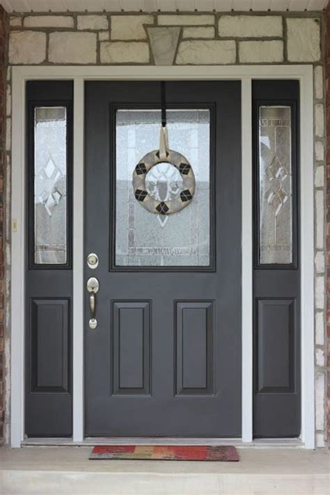 can i use flat exterior paint on outside of doors?