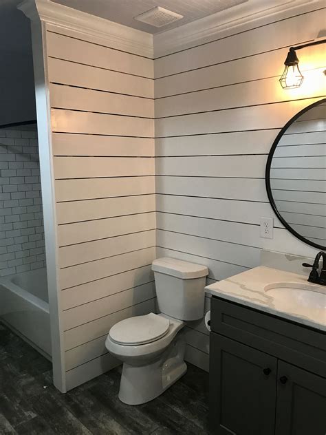 can mdf shiplap be used in a bathroom?