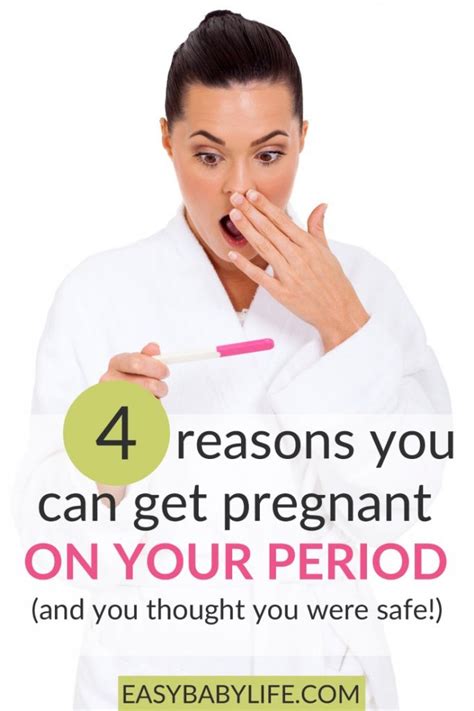 can a woman become pregnant during menstruation
