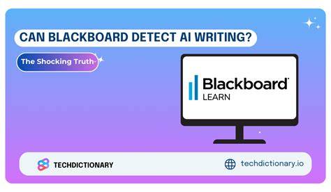 can blackboard detect ai writing