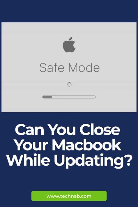 can i close my macbook pro while updating