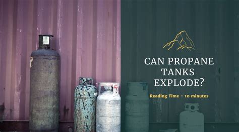 Can Propane Tanks Explode