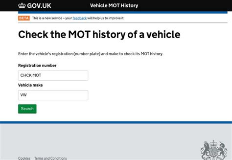 can you check mot date online