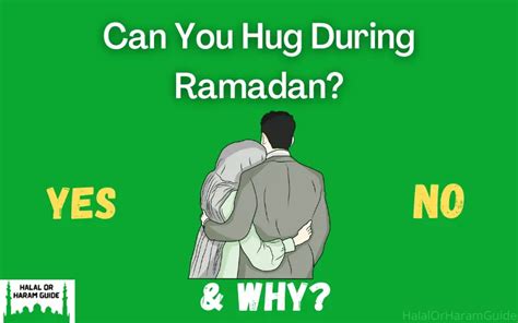 can you hug your spouse when fasting