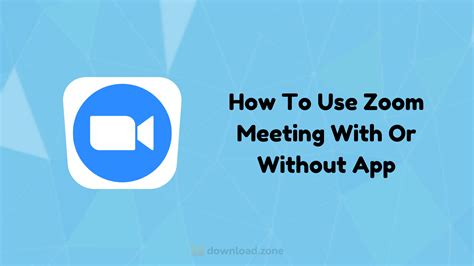 can you join a zoom meeting without signing in
