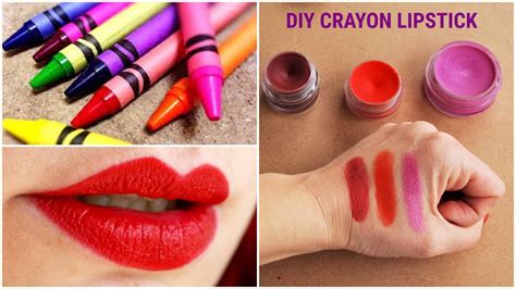 can you make lipstick out of crayons online