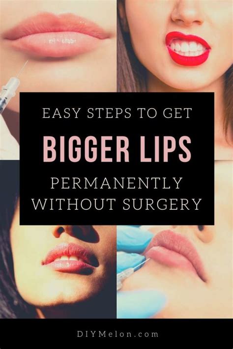 can you make your lips bigger without surgery