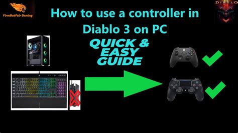 can you play diablo 3 on pc with controller