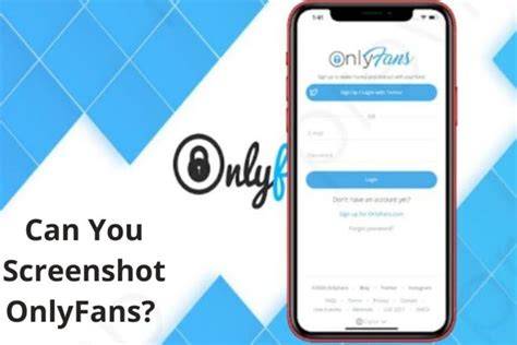can you screenshot onlyfans