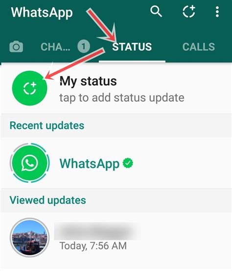 can you update your status on whatsapp web