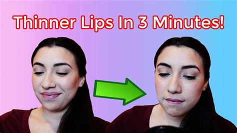 can your lips get thinner without