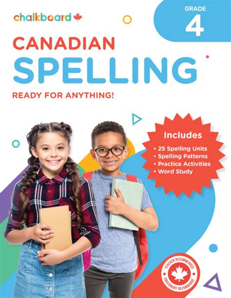 Canadian Spelling Grade 4 Workbook Spelling Workbooks Grade 4 - Spelling Workbooks Grade 4