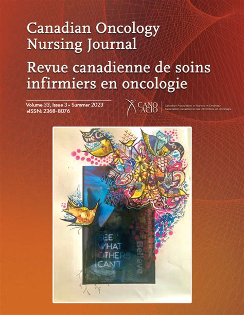Full Download Canadian Oncology Nursing Journal Issn 