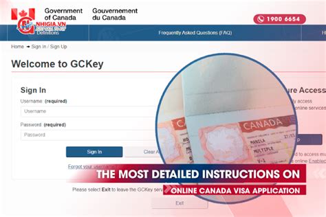 Read Canadian Visa Application Instruction Guide 