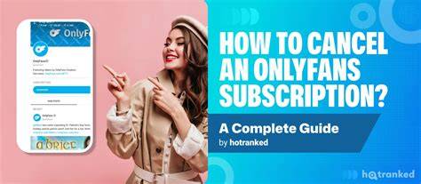 cancel onlyfan subscription