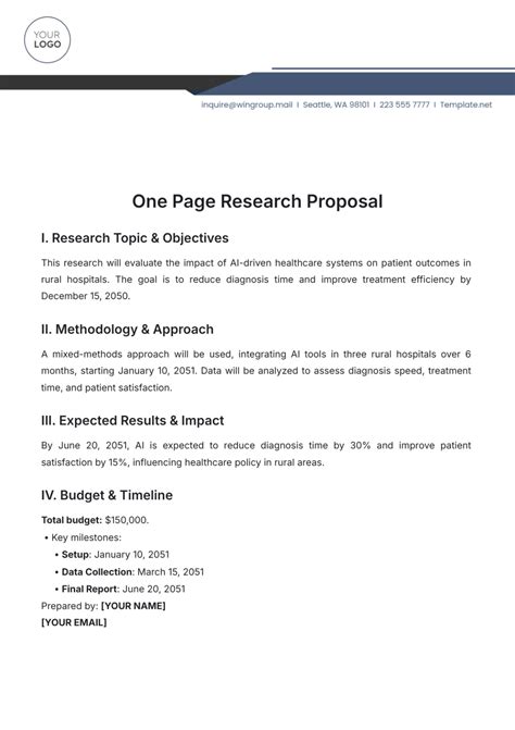 Cancer Research Proposal Sample 