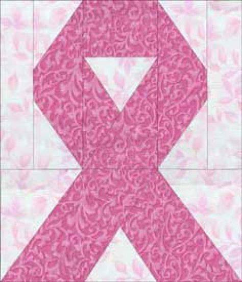 cancer ribbon quilt pattern